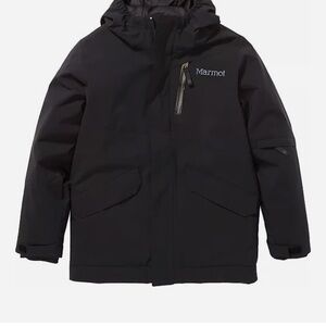 Marmot Howson Jacket Black Hooded Jacket with Pockets